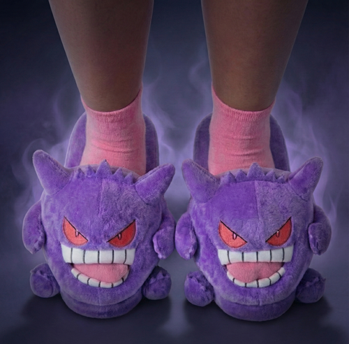 Gengar Plush Slippers