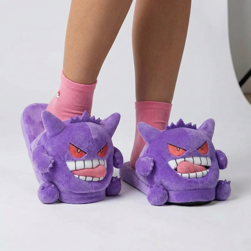 Gengar Plush Slippers